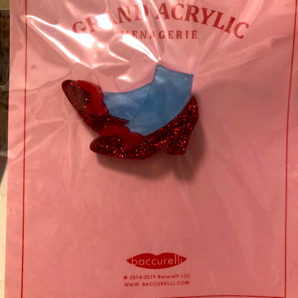 Baccurelli Wizard of Oz Dorothy’s Slippers Brooch